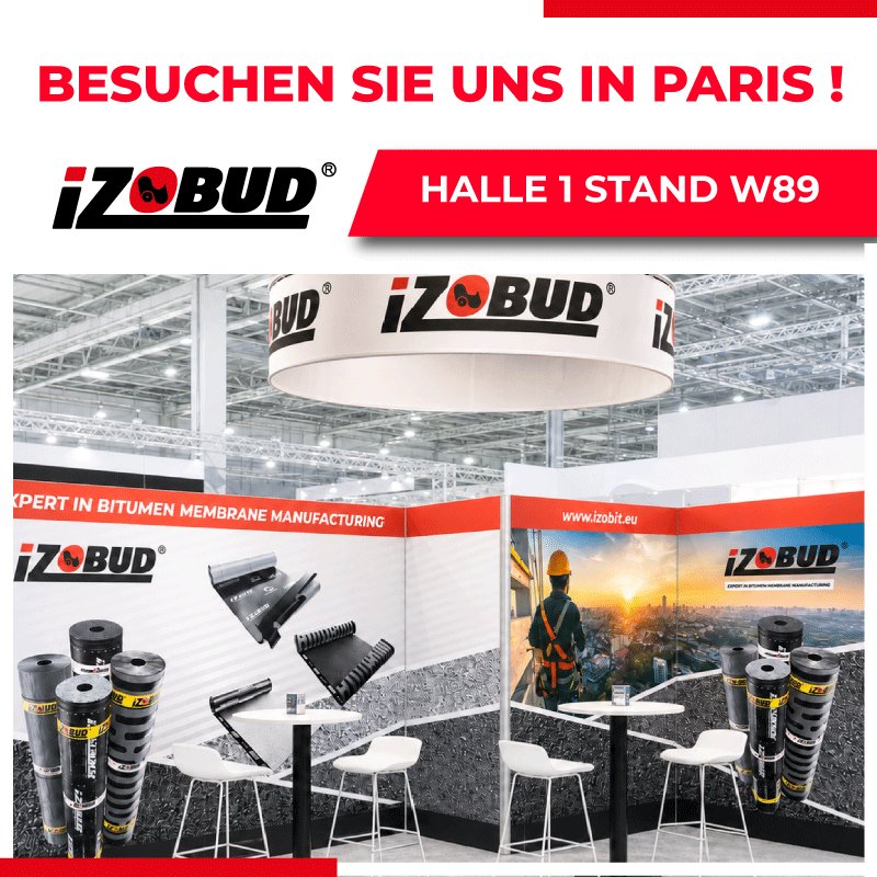 IZOBUD auf der BATIMAT 2026 — treffen Sie uns in Paris!